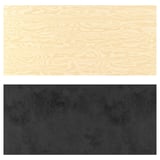 LYSEKIL Panel dinding, dua lapis hitam/kesan papan lapis, 119.6x55 cm