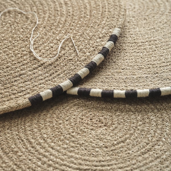 MÄVINN Lapik pinggan, jut, 37 cm
