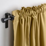 MAJGULL Langsir penggelap bilik, 1 pasang, kuning air-kuning/dengan pita tendas, 145x250 cm