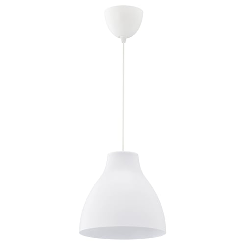MELODI Lampu pendan, putih, 28 cm