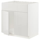 METOD Kabinet dasar sink + 2 pintu/depan