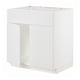 Pilihan: METOD Kabinet dasar sink + 2 pintu/depan