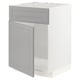 METOD Kabinet dasar sink + pintu/depan