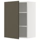 METOD Kabinet dinding + para-para, putih/Havstorp coklat kuning air, 60x37x80 cm