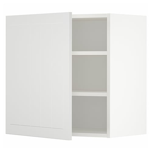 METOD Kabinet dinding + para-para, putih/Stensund putih, 60x37x60 cm