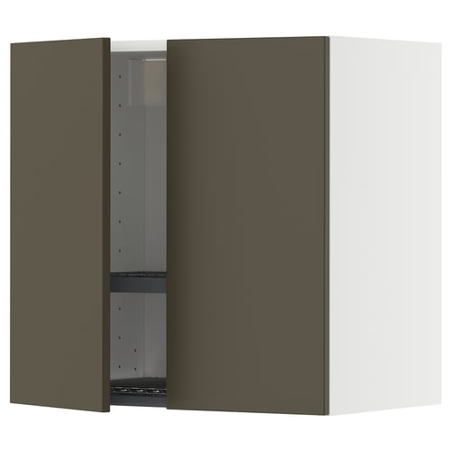 METOD Kabinet dinding + pengetus/2 pintu