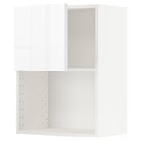 METOD Kabinet dinding untuk ketuhar mikro, putih/Ringhult putih, 60x37x80 cm