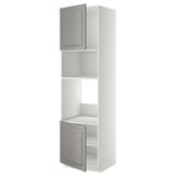 METOD Kabinet tinggi ketuhar/mikro+pintu