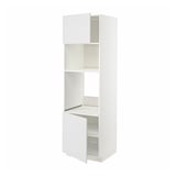 METOD Kabinet tinggi ketuhar/mikro+pintu