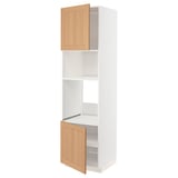 METOD Kabinet tinggi ketuhar/mikro+pintu