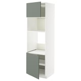 METOD Kabinet tinggi ketuhar/mikro+pintu