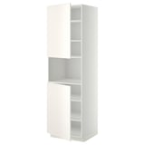 METOD Kabinet tinggi mikro + 2 pintu