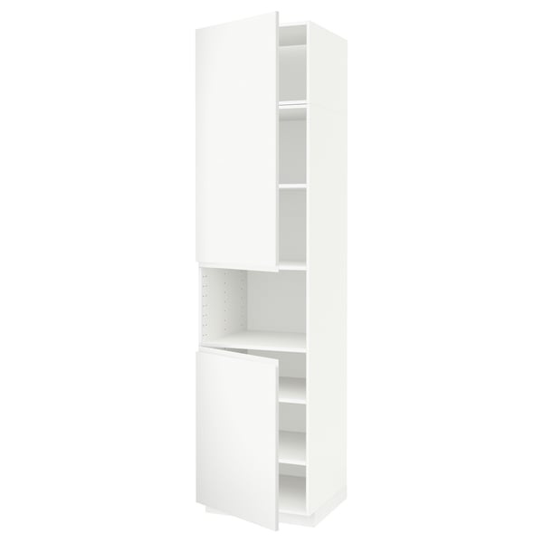 METOD Kabinet tinggi mikro + 2 pintu