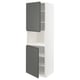 METOD Kabinet tinggi mikro + 2 pintu
