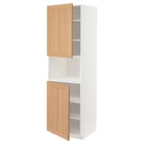 METOD Kabinet tinggi mikro + 2 pintu