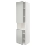 METOD Kabinet tinggi mikro + 2 pintu