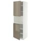 METOD Kabinet tinggi mikro + 2 pintu
