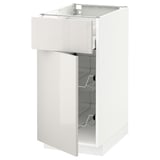 METOD / MAXIMERA Kabinet dasar + bakul/laci/pintu