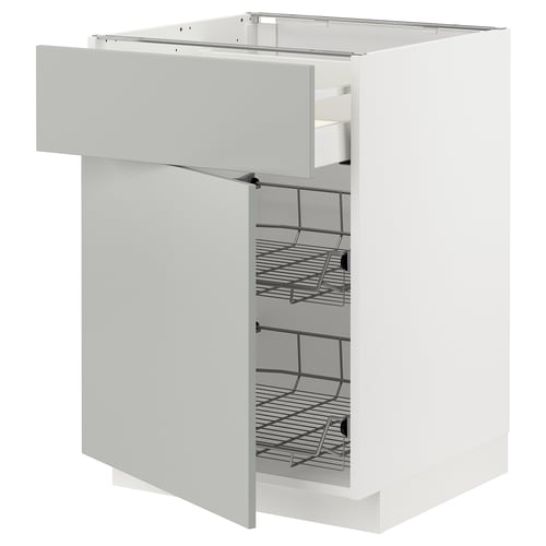 METOD / MAXIMERA Kabinet dasar + bakul/laci/pintu