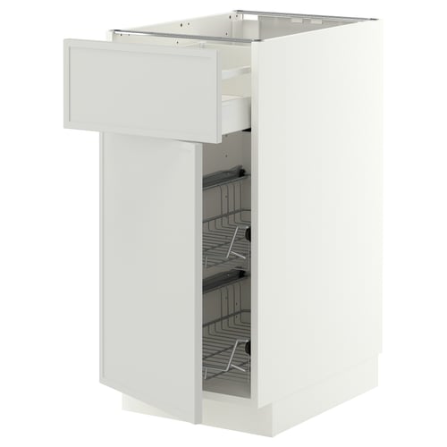 METOD / MAXIMERA Kabinet dasar + bakul/laci/pintu