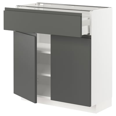 METOD / MAXIMERA Kabinet dasar + laci/2 pintu