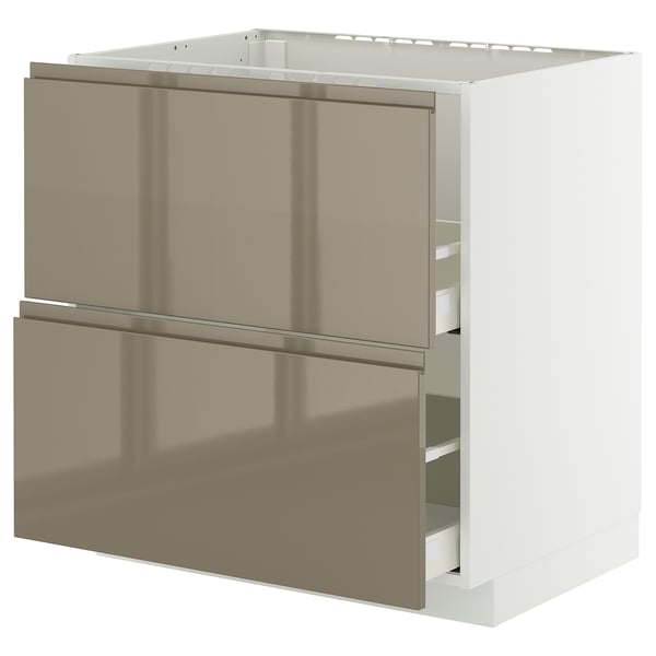 METOD / MAXIMERA Kabinet dasar sink + 2 depan/2 laci