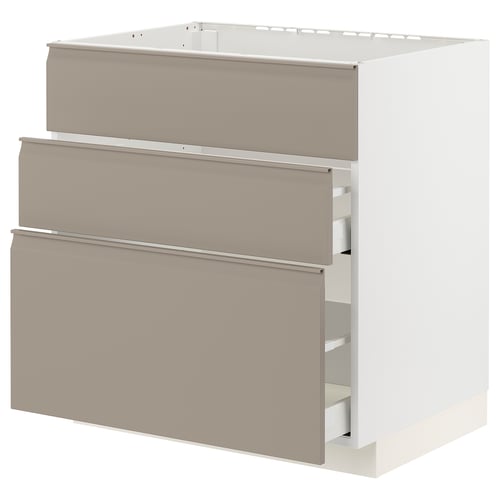 METOD / MAXIMERA Kabinet dasar sink + 3 depan/2 laci