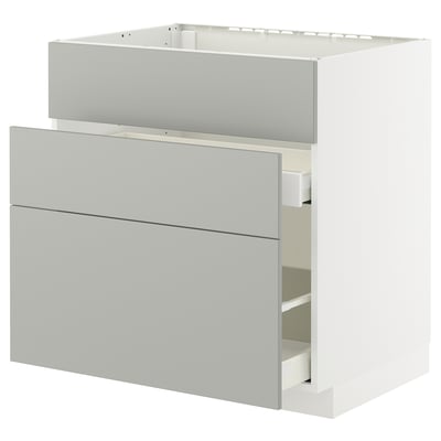 METOD / MAXIMERA Kabinet dasar sink + 3 depan/2 laci