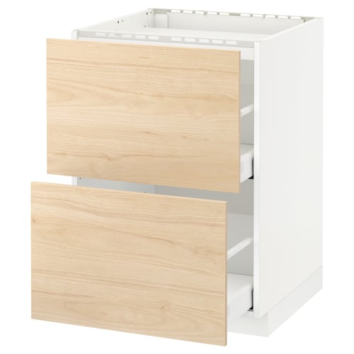 METOD / MAXIMERA Kabinet dasar utk hob/2 depan/laci