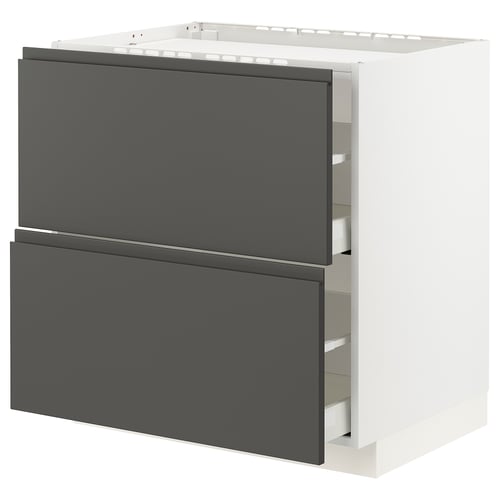 METOD / MAXIMERA Kabinet dasar utk hob/2 depan/laci