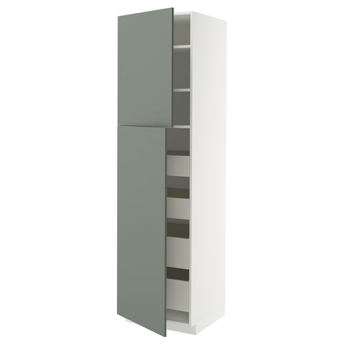 METOD / MAXIMERA Kabinet tinggi + 2 pintu/4 laci