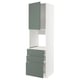 METOD / MAXIMERA Kabinet tinggi ketuhar+2 pintu/laci
