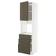 METOD / MAXIMERA Kabinet tinggi ketuhar+2 pintu/laci