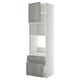 METOD / MAXIMERA Kabinet tinggi ketuhar/mikro+pintu