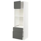 METOD / MAXIMERA Kabinet tinggi ketuhar/mikro+pintu