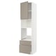 METOD / MAXIMERA Kabinet tinggi ketuhar/mikro+pintu