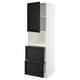 METOD / MAXIMERA Kabinet tinggi ketuhar + pintu/laci