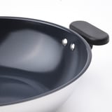 MIDDAGSMAT Kuali, salutan tidak melekat/keluli tahan karat, 28 cm