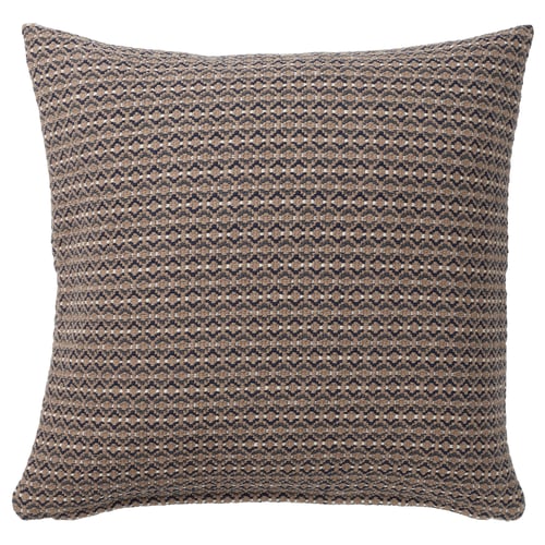 MOROTSMOTT Sarung kusyen, kelabu kuning air/antrasit, 50x50 cm