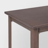 MOXBODA Meja kopi, boleh lipat/coklat, 65x45 cm