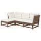 Pilihan: NÄMMARÖ Sofa modular 3 tempat duduk, luar
