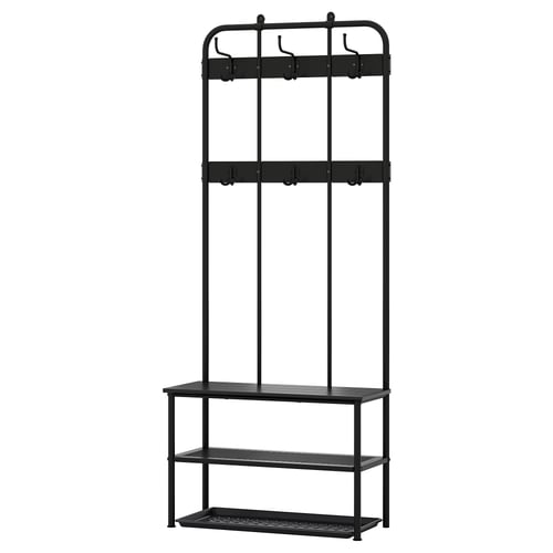 NIPÅSEN / BAGGMUCK Set 2 unit perabot ruang masuk