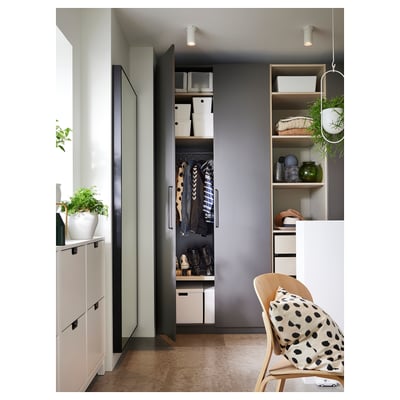 NYMÅNE Lampu sorot siling dgn 1 lampu, putih