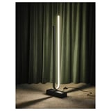 PILSKOTT Lampu lantai LED, pintar hitam