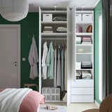 PLATSA Almari pakaian 6 pintu + 1 laci