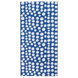 RAKLOSTA Fabrik pra-potong, biru/putih, 150x300 cm