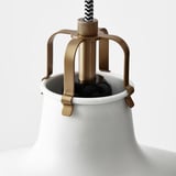 RANARP Lampu pendan, putih pudar, 38 cm