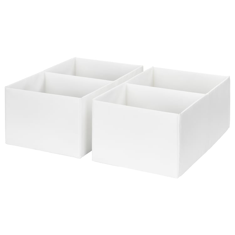 RASSLA Kotak berkompartmen, putih, 25x41x16 cm - IKEA