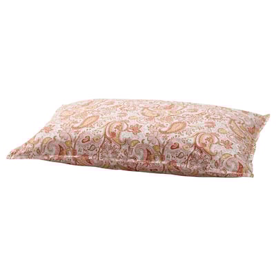 RODGERSIA Sarung bantal, merah jambu/putih, 50x80 cm