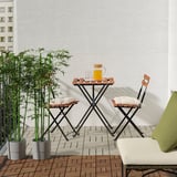 RUNNEN Geladak lantai, di luar, kuning air, 0.81 m²